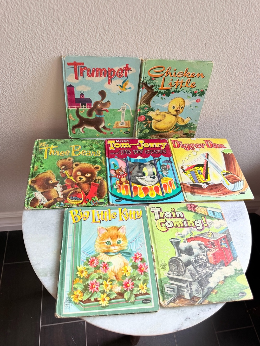 Vintage Kids Storybook Set - Whitman Tell-a-Tale books 9 books